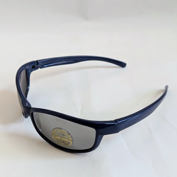 NWT Vintage 90's Sun Wrap PC Rectangle Sport Sunglasses (S. Blue) - Picture 3 of 5